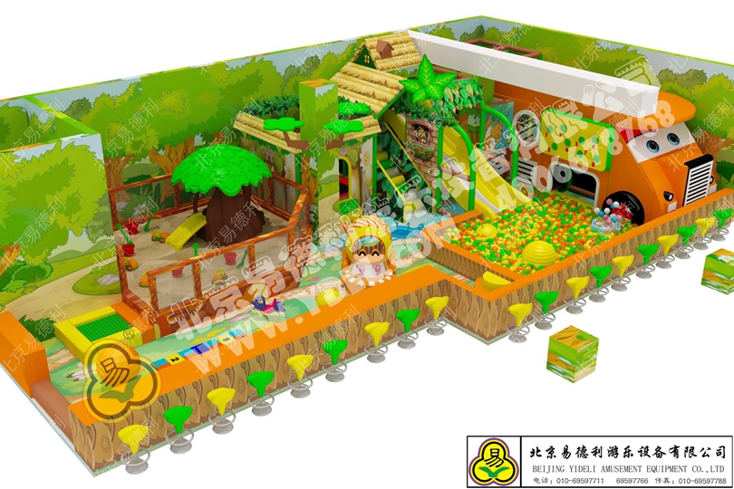 吉林龍井叢林係列淘氣堡設備