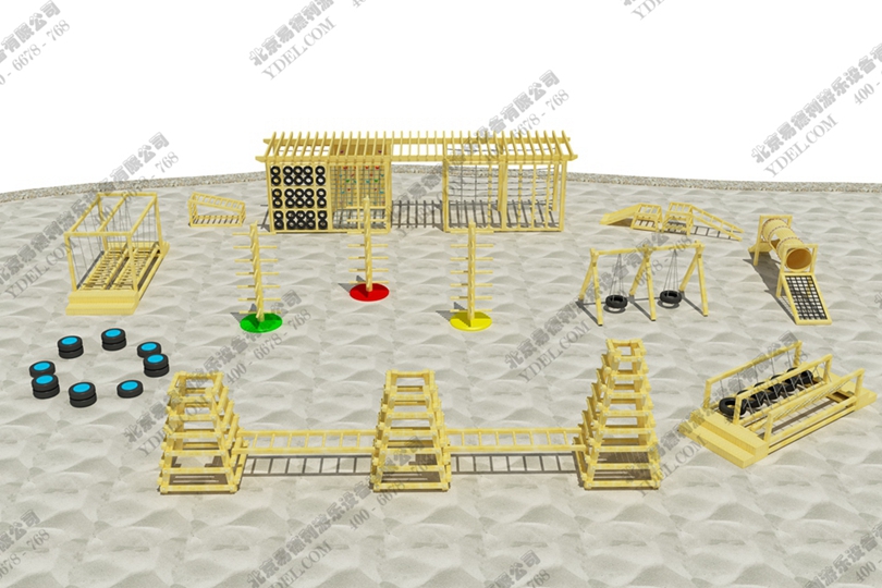 兒童戶外拓展設備遊樂場