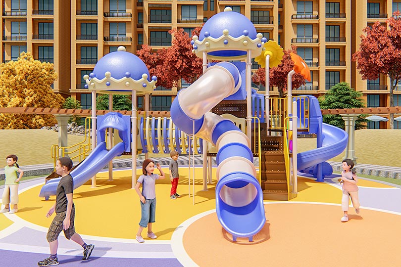 兒（ér）童滑滑梯圖片