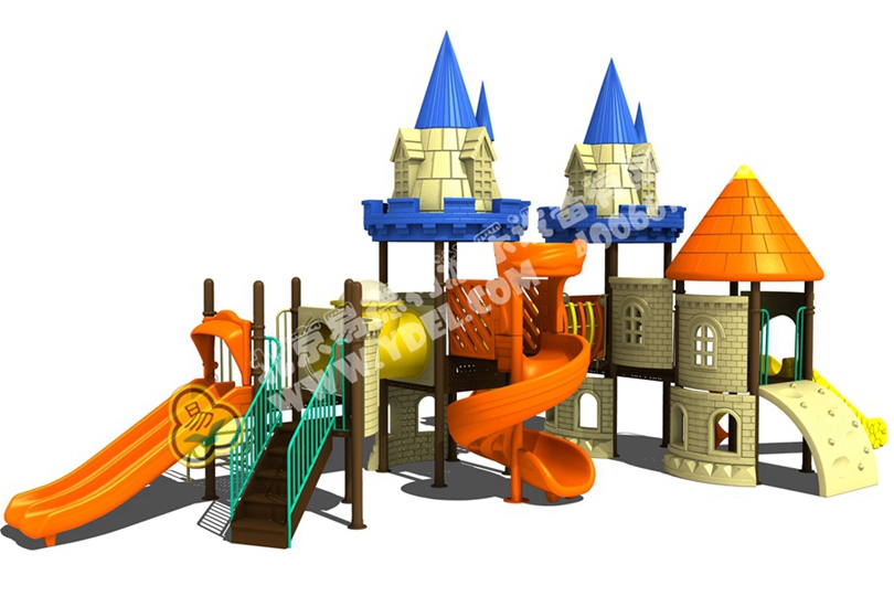 湖北幼兒園戶外兒（ér）童城堡滑梯
