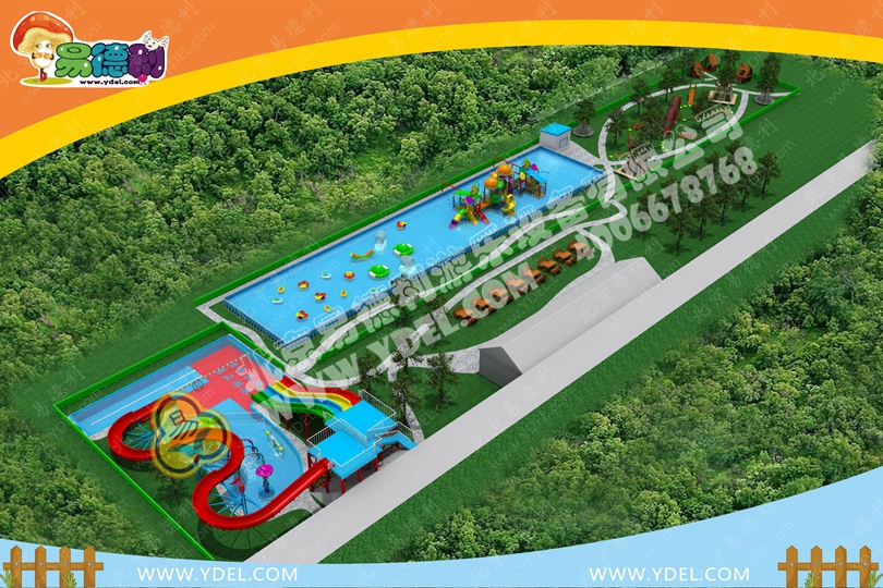 兒童戶外水滑梯設（shè）備