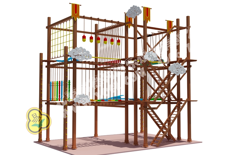 兒童高空拓展訓（xùn）練設備