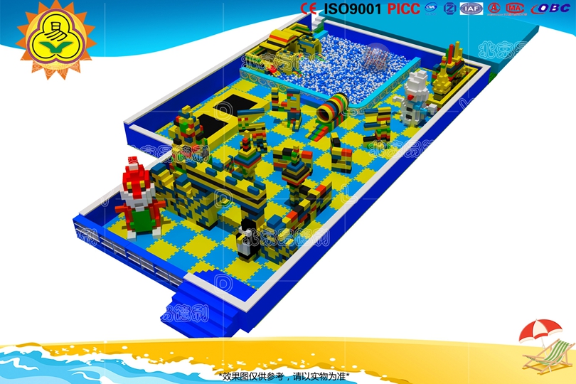 積木城（chéng）池淘氣堡兒童樂園