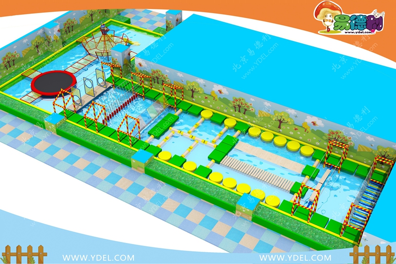 水上樂園（yuán）闖關類遊樂設備