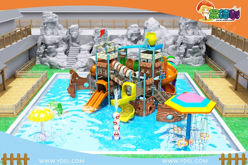 小型室外水樂園整體設計