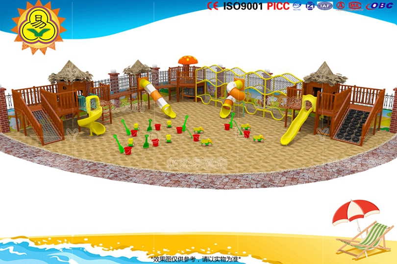 兒童組（zǔ）合滑梯拓展樂園