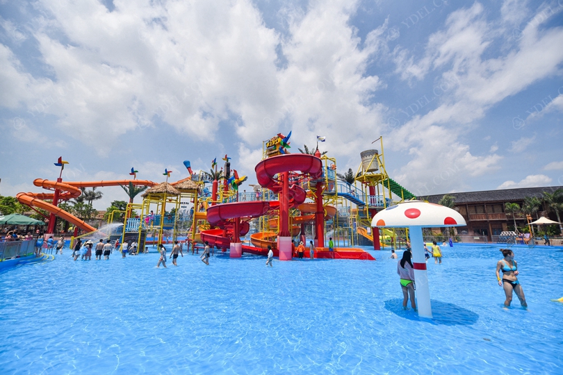大型水上樂園遊樂設備整體設計