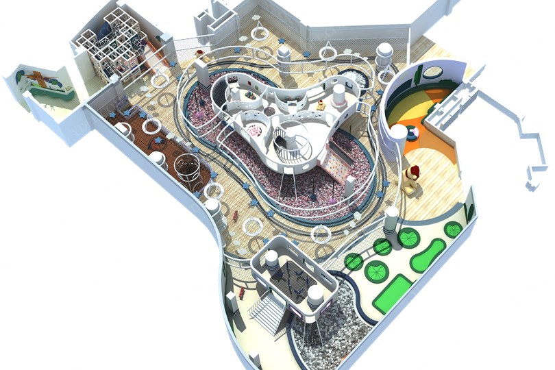 親子（zǐ）互動兒童樂（lè）園設備