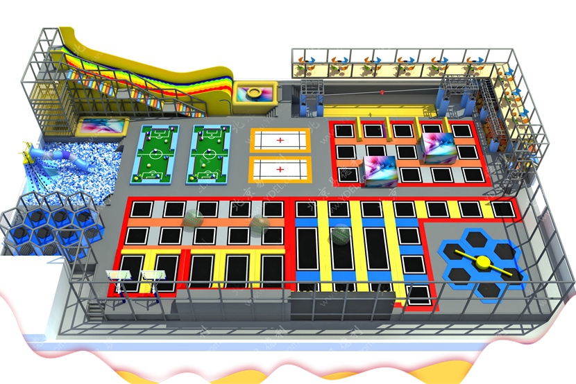 室內小型蹦床館