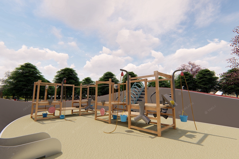 兒童遊樂城戶外非標遊樂設備